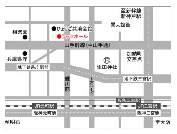 Lasse Hall Guide Map